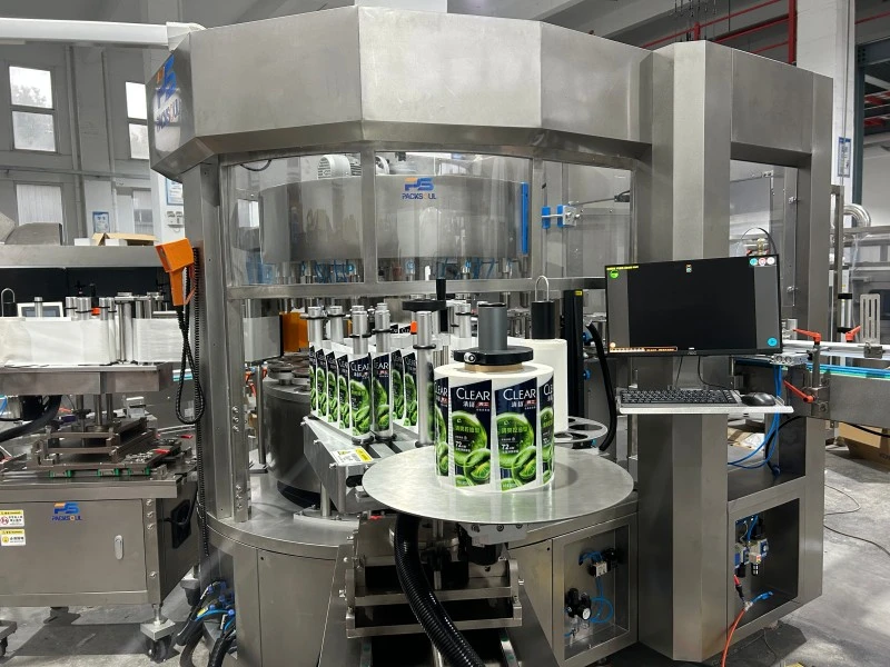 Irregular Bottle Self Adhesive Labeling Machine