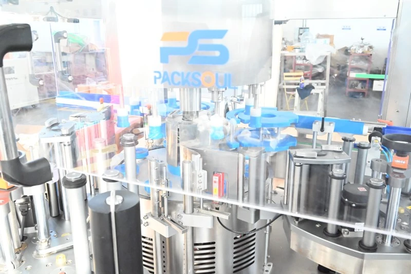 Oval Bottle Self Adhesive Labeling Machine