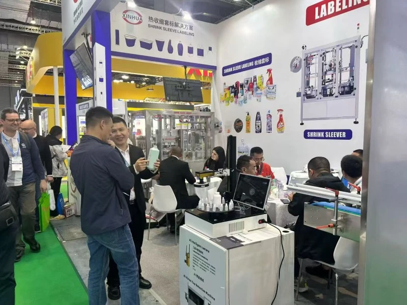 Irregular Cosmetic Bottle Labeling Machine - global customer cases