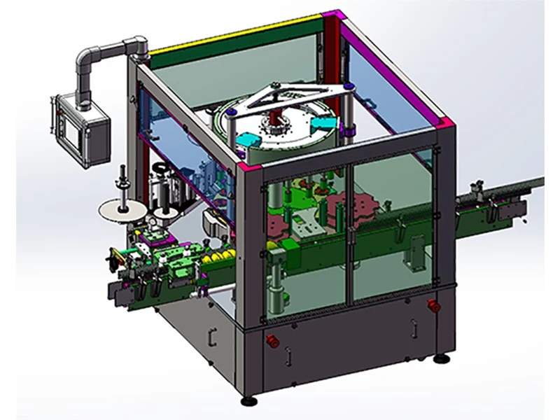 Essential Oil Bottle Labeling Machine