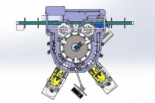 Irregular Cosmetic Bottle Labeling Machine - quick changeover for irregular bottles