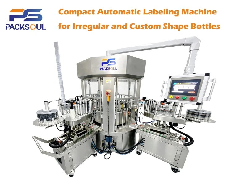 Custom Shape Bottle Labeling Machine