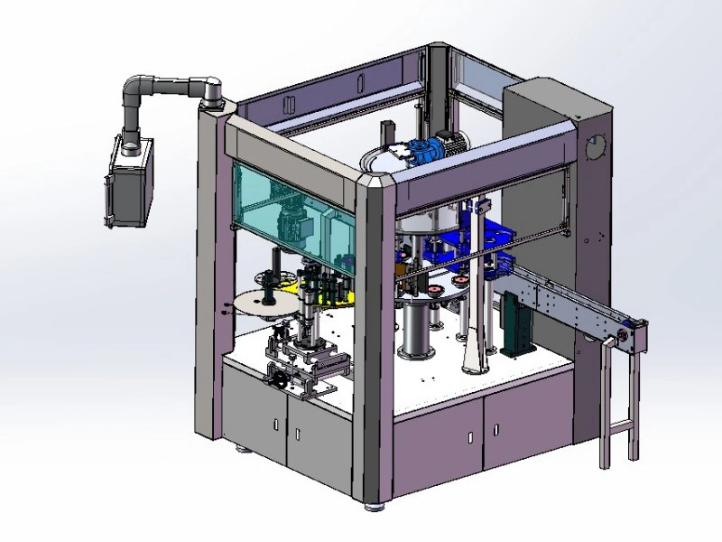 Square Cosmetic Jar Labeling Machine